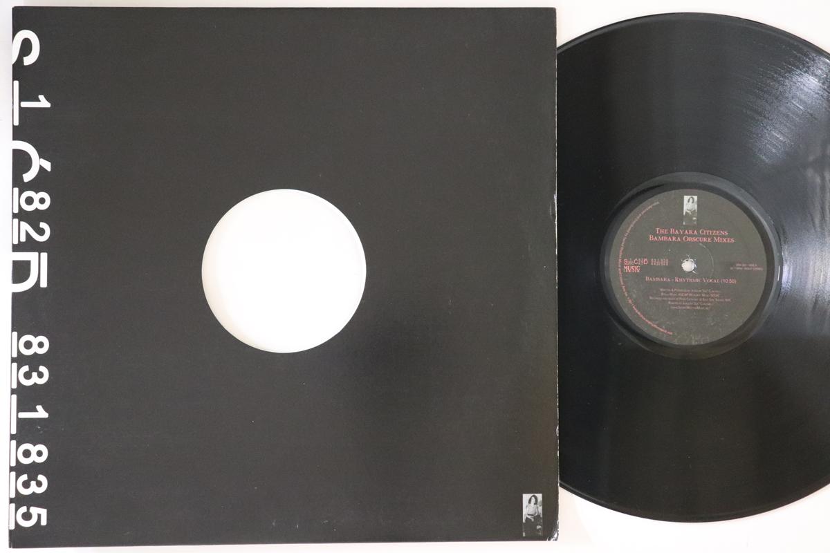 

12-дюймовая пластинка BAYARA CITIZENS - Bambara Obscure Mixes SRM261 SACRED RHYTHM M 2011 US Танцевальная & Электроника Б/У