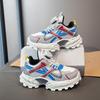 Children's sports shoes 2025 autumn new boys double net soft sole running shoes girls fashion trend casual dad shoes