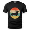 2025 Fashion Summer Corgi T-shirt For Men Humour Funny Print Graphic Crewneck T Shirts Outdoor Sports Streetwear Women Tee Top