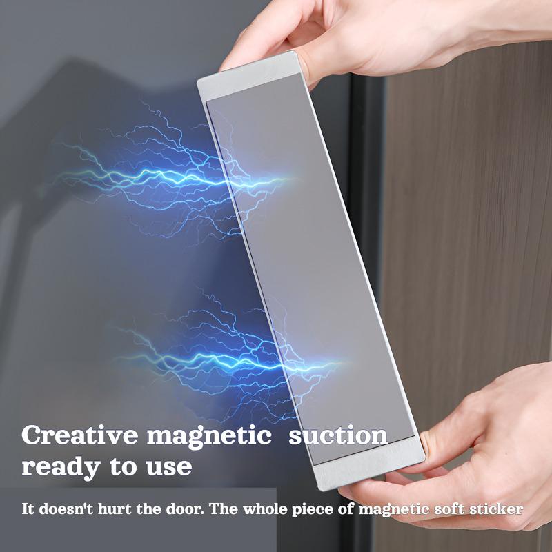 Door Shoe Rack Magnetic Wall-Mounted Shoe Rack Security Door Iron Door Bedroom Can Be Used For Slipper Rack Slipper Storage