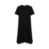 JZ Annacoco Women's Cleanfit Stitching A-Line Dress