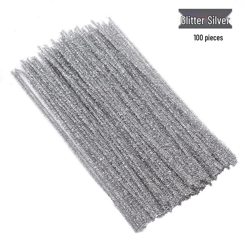 Colorful Chenille Stems for Kids' DIY Crafts: Art Material for Kindergarten Projects