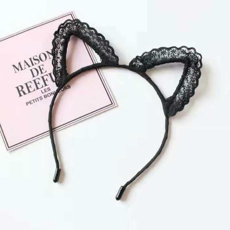 Night spring breeze sex underwear sex accessories Korean version cute cat ears headband cat woman jewelry Christmas party
