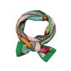 South Korea's new color-matching silk silk scarf binding bag, summer printing thin and narrow long silk scarf streamer headband