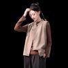 Women's 2025 Winter Ethnic Style Retro Cotton Vest with Stand Collar and Handmade Frog Buttons
