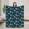 Omniscient Readers Viewpoint  Flannel Blanket Winter  Soft Warm Throw Blanket for Kids Outdoor Novelty Bedspread Sofa Bed Cover