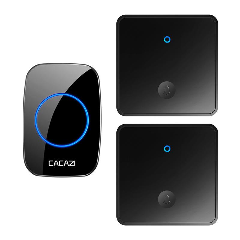 Self-Powered Long-Range Wireless Smart Doorbell with Large Panel and Remote Control