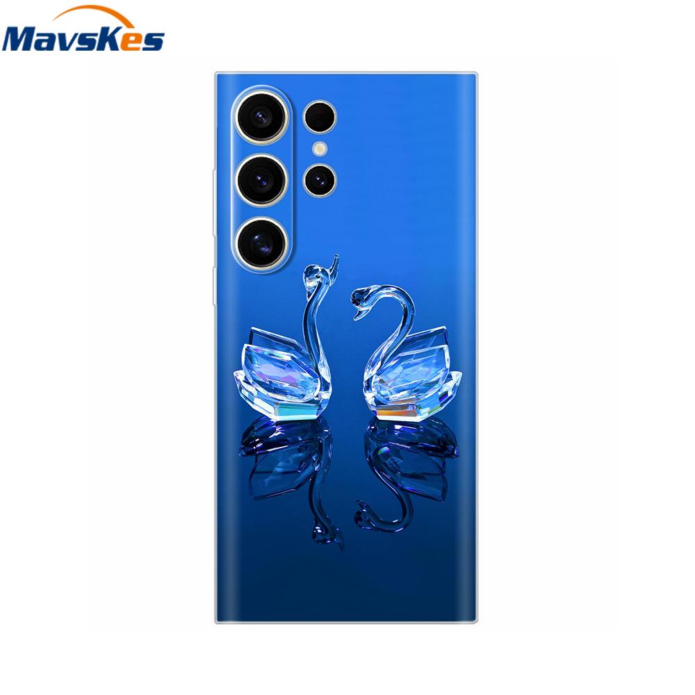 Soft Silicone Case For Samsung Galaxy S25 Ultra Back Cover for Samsung S25 Plus Shockproof Phone Cases for Galaxy S25 Coque Mask