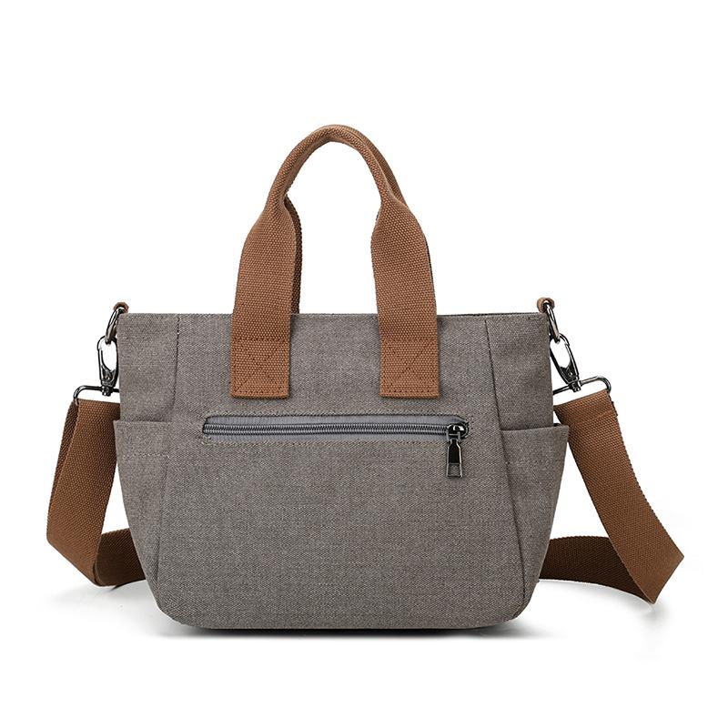 Women's Canvas Bag Large Capacity Crossbody Bag Shoulder Bag