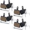 Bicycle Brake Pads - AIMOONSA - Compatible Shimano Deore BR-M575/M525/M515 - Asbestos-free Resin - Silent - Pack of 4 Pairs