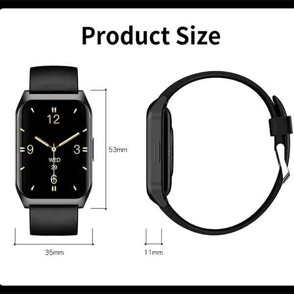 North Edge N17 Smart Watch Bluetooth 5.0 Heart Rate Blood Pressure Blood Oxygen Monitor Sport Outdoor Watch