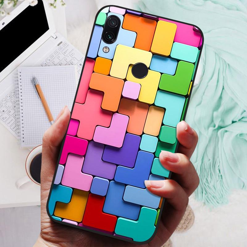 For Xiaomi Redmi Note 7 Pro Case Shockproof Silicone TPU Back Cover For Redmi Note7 7Pro Note7Pro Couqe Funda Protective Capa