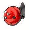 2Pcs 12V/24V Electric Snail Train Horn Motorcycles Speaker  For Motorcycle Car Truck SUV Boat