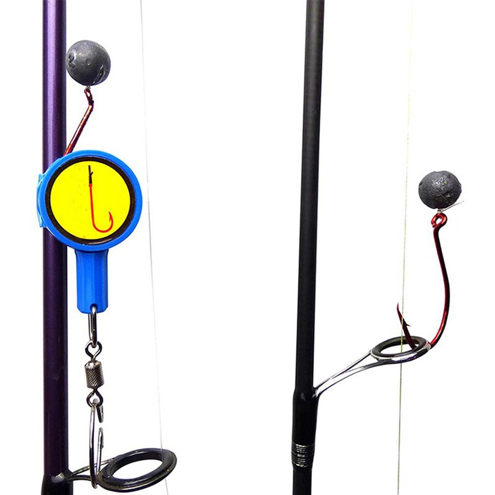 1PCS Fast Tie Nail Knotter Cutter Portable ABS Material Outdoor Activity Fishing Fish Hook Water Repellent Storage Fishing Tools