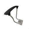 Chair Armrest Pad with Mounting Holes Fixed Office Chrome Hardware for Handymen,