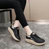 New Women's Shoes  Spring Thick Sole Elevated Shoes Sports Shoes Women's Shoes Student Street Casual Board Shoes