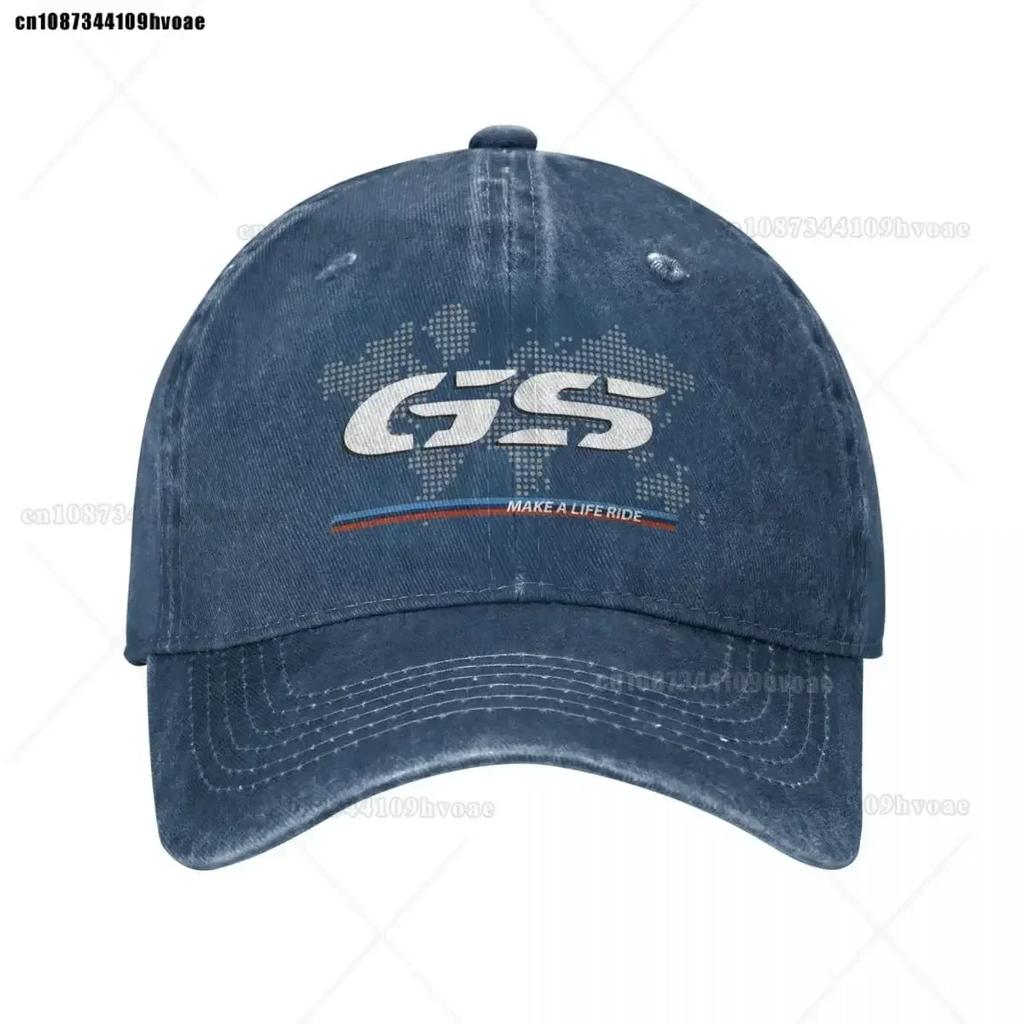 Motorcycle GS World Map Racing Baseball Cap Outfits Motocross Hat Motor Cross Enduro Race Trucker Hats Adjustable Fit