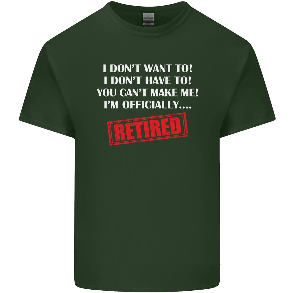 Im Officially Retired RetireUnisext Funny Unisexs Light Cotton TShirt
