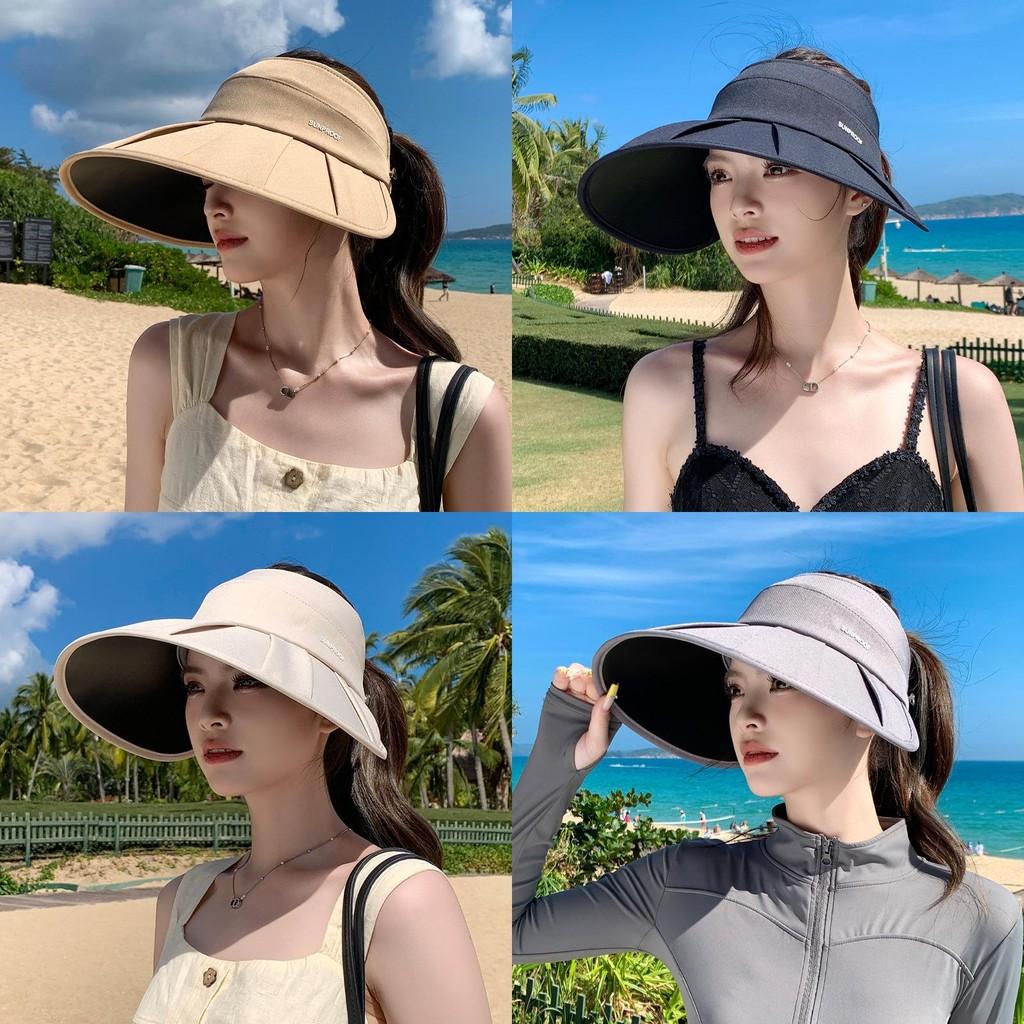 Summer Sun Protection Hat With Large Brim And Breathable Polyester For Outdoor Activities