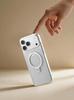 Husă Transparentă Rotativă Magnetică 360° pentru iPhone 17 Pro - Acoperire Completă
