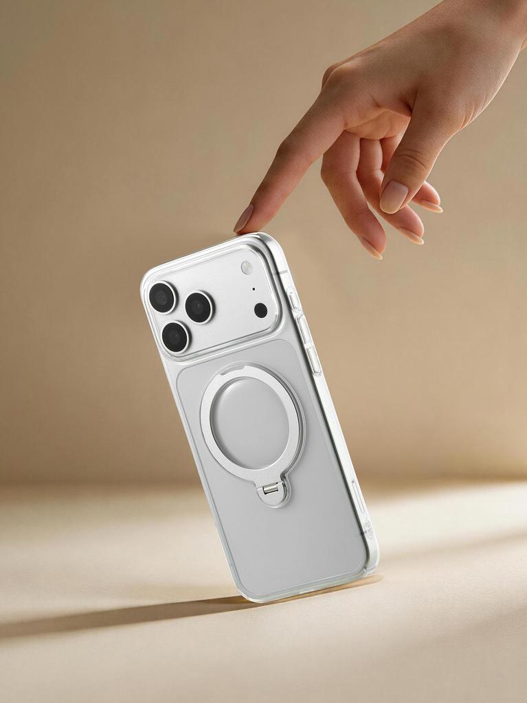 Husă Transparentă Rotativă Magnetică 360° pentru iPhone 17 Pro - Acoperire Completă