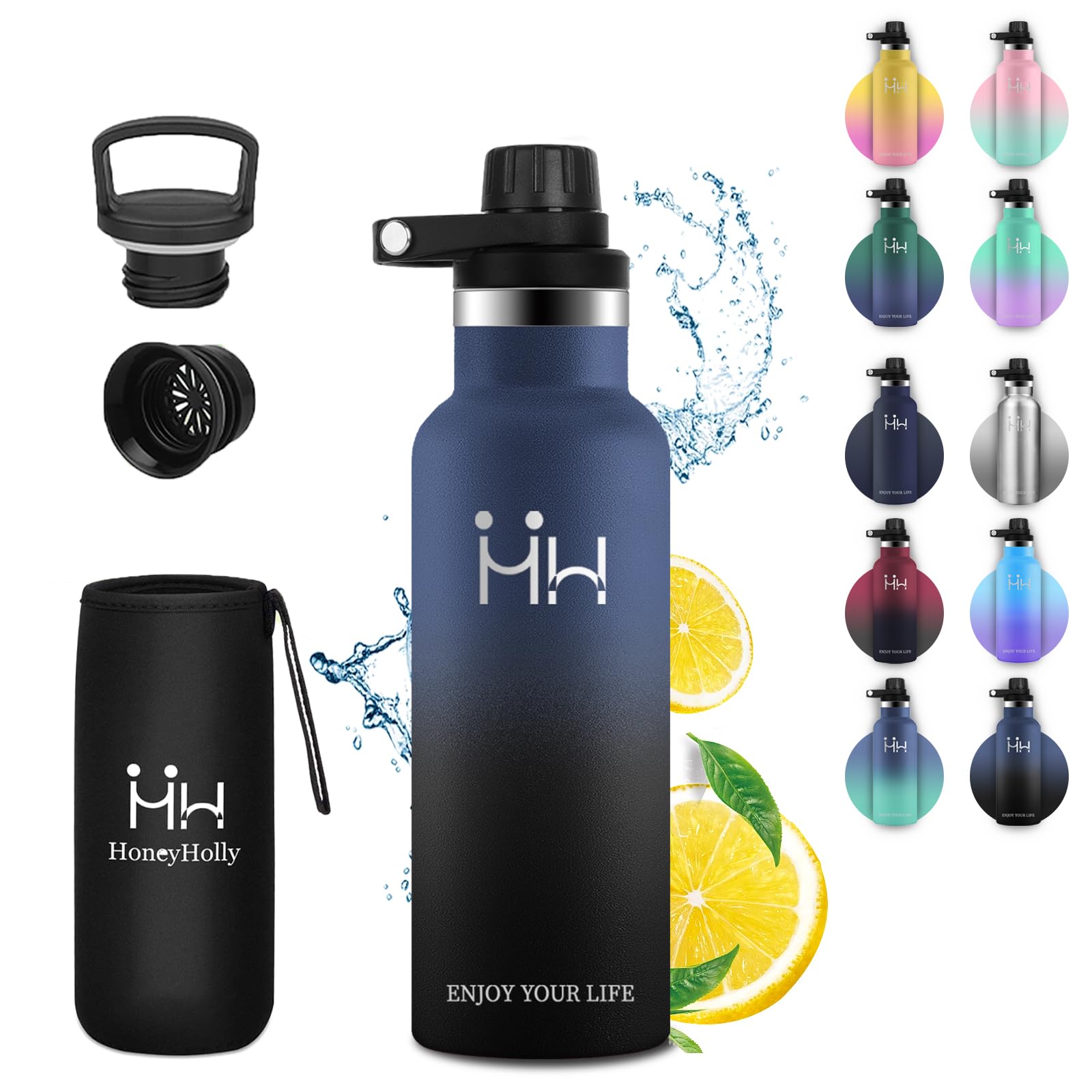 

Термос Eliciya с вакуумной изоляцией сохраняет горячим или холодным в течение долгого времени. Широкое горлышко облегчает мытье и поддержание чистоты. Подходит для газированных напитков.