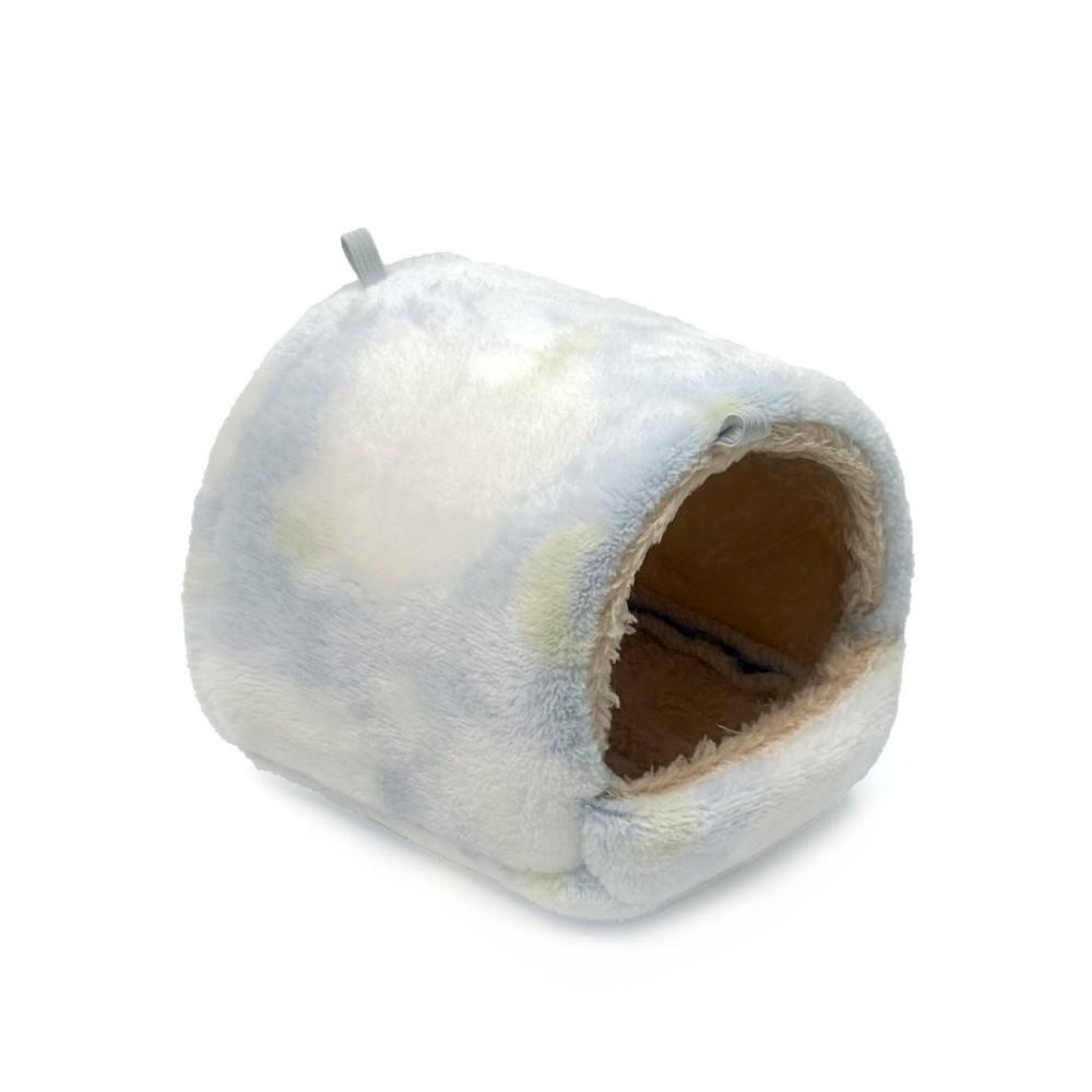 Coral Fleece Hanging Hamster Hammock Catoon Pattern Squirrel Cage Nest Hamster Hanging Cage Soft Comfortable Guinea Pig Nest