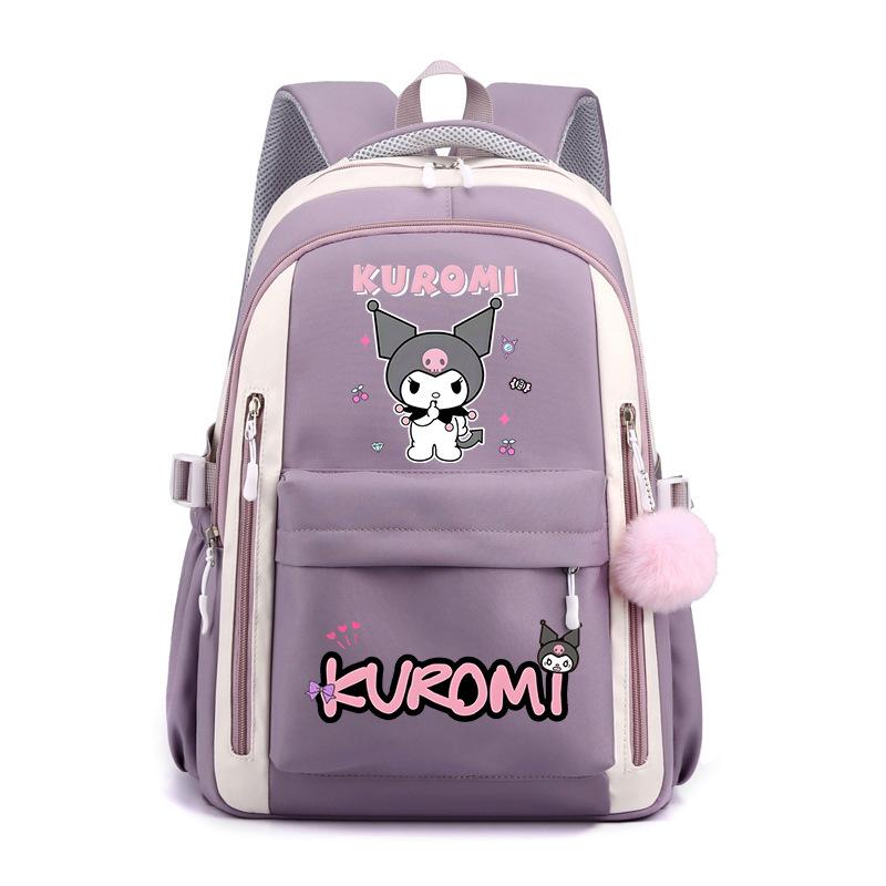Cartoon Printed Schoolbag Japanese Primary School Students Junior High School Large Capacity Cute Cartoon Backpack