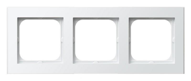 Triple frame, white SONATA