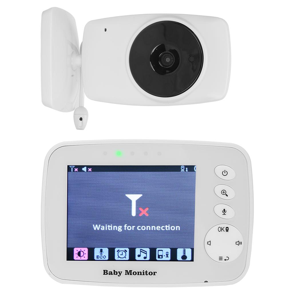 3.2inch Digital Wireless Baby Monitor Music Function Temperature Monitor Video Baby Monitor