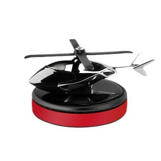 Solar-Powered Airplane Car Perfume - Innovative Men's Car Ornament for Center Console