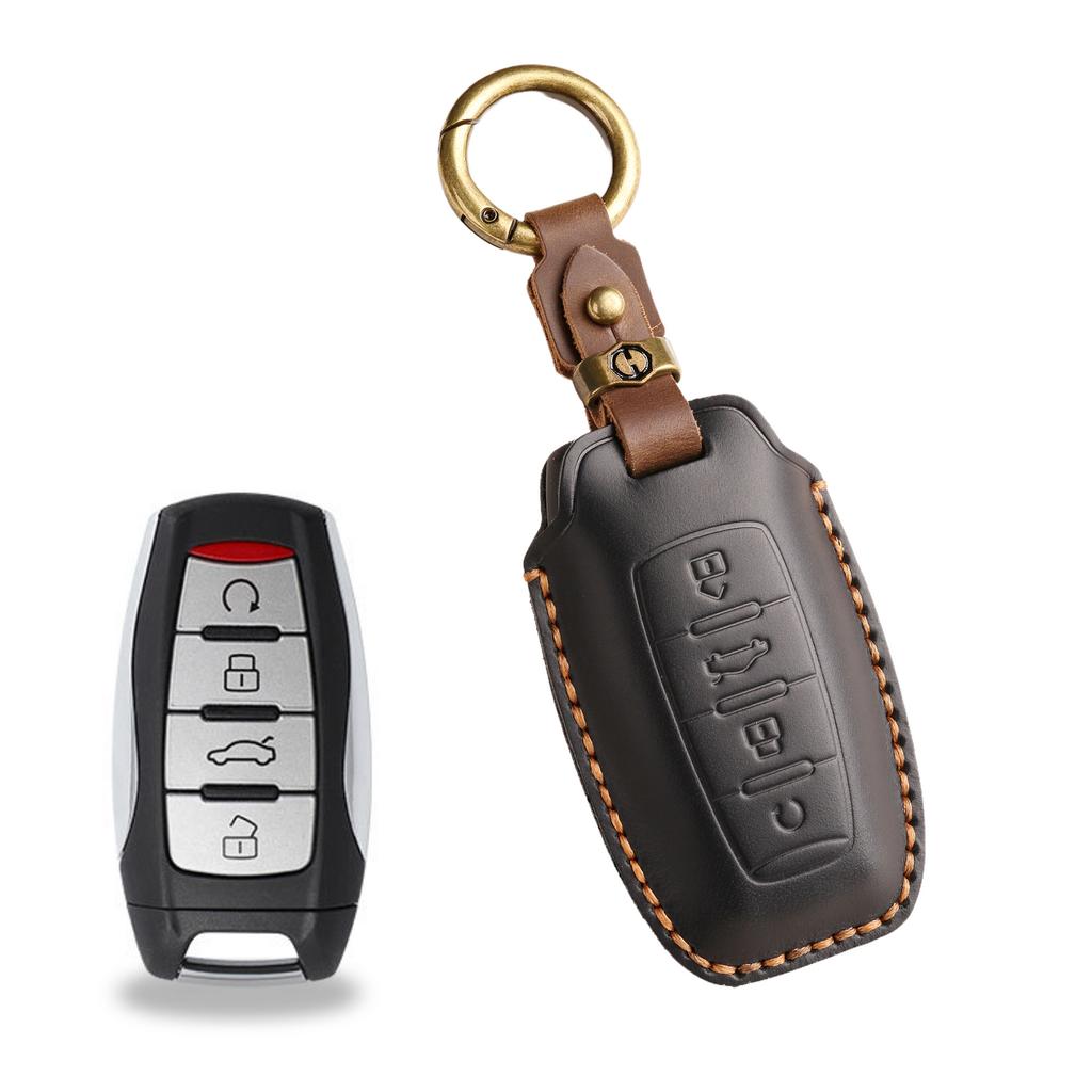Retro Key Set Is Suitable for Haval H6S H9 M6 First Love Big Dog Great Wall Cannon First Love Handmade Leather Key Bag