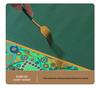 Oval & Rectangular Wash-Free Tablecloth - New Chinese Style for Coffee & Dining Tables