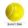 12pcs 5cm Foam Tennis Balls High Elasticity Practice Tennis Foam Tennis Balls for Adult Practice Foam Soft Tennis Balls