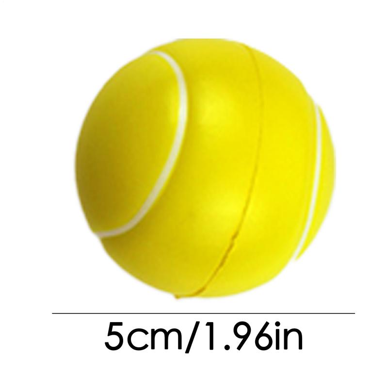 12pcs 5cm Foam Tennis Balls High Elasticity Practice Tennis Foam Tennis Balls for Adult Practice Foam Soft Tennis Balls