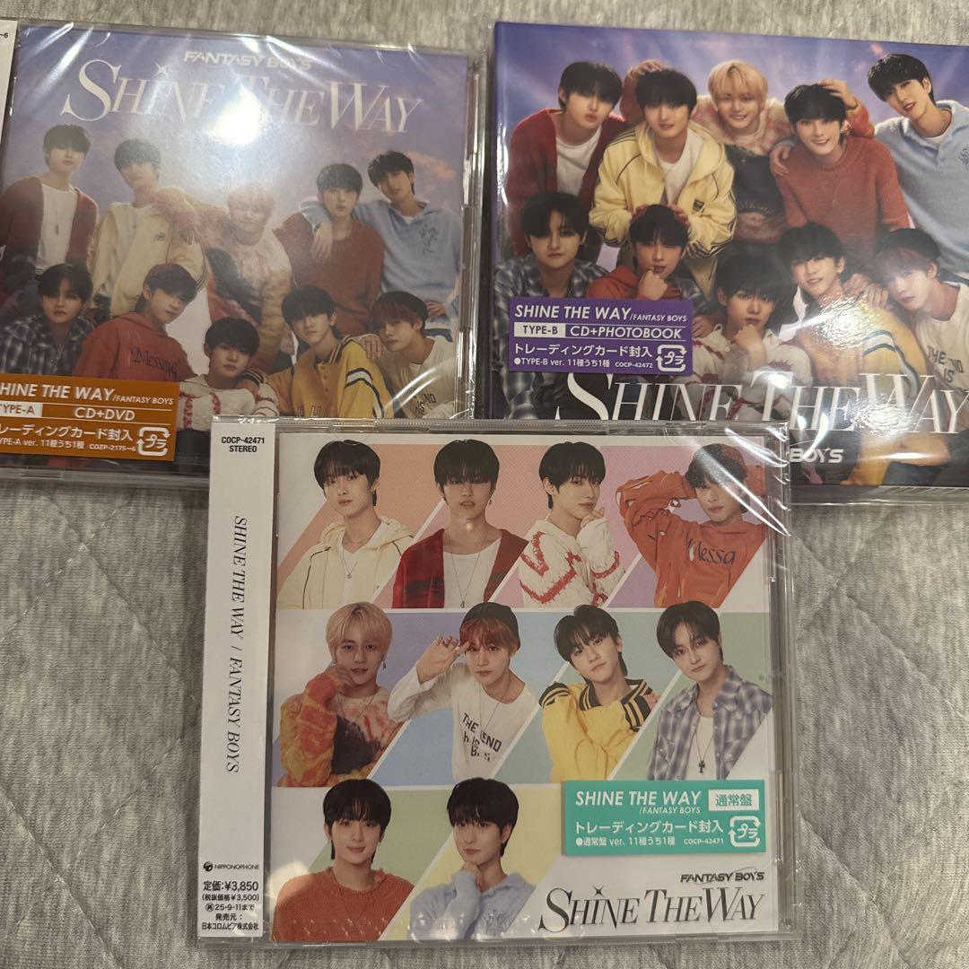 

[USED] FANTASYBOYS JAPAN SHINE THE WAY 3 form set