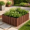 3/6Pcs Flexible Splicable Garden Fence Bendable YardBorder Fence Outdoor Courtyard Landscape Decorative Fence for Ornament