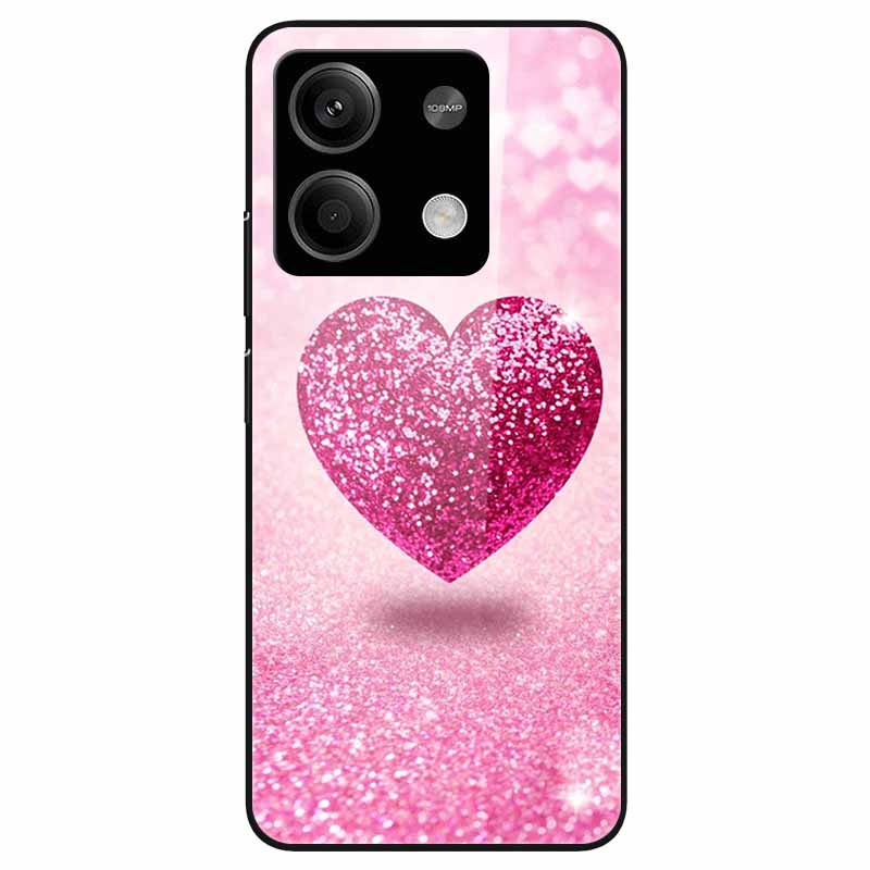 For Redmi Note 13 Pro 5G Case Tempered Glass Hard PC Phone Back Cover for Xiaomi Redmi Note13 5G Note 13Pro 5G Funda Shell Coque