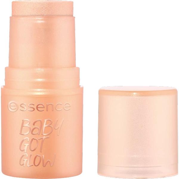 Essence Baby Got Glow Rozświetlacz Do Twarzy W Sztyfcie 10 Golden Aura 5G