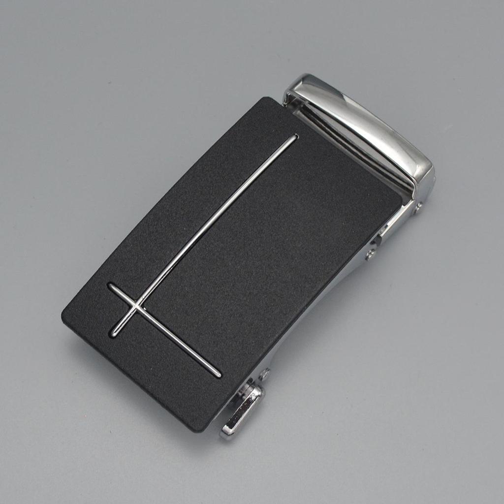 Cataramă automată pentru cureaua din aliaj înghețat pentru bărbați, cu sigla laser