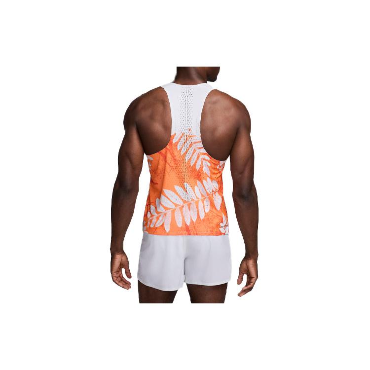 Nike Dri Fit Running Tank Top Men's Orange FQ1363-803