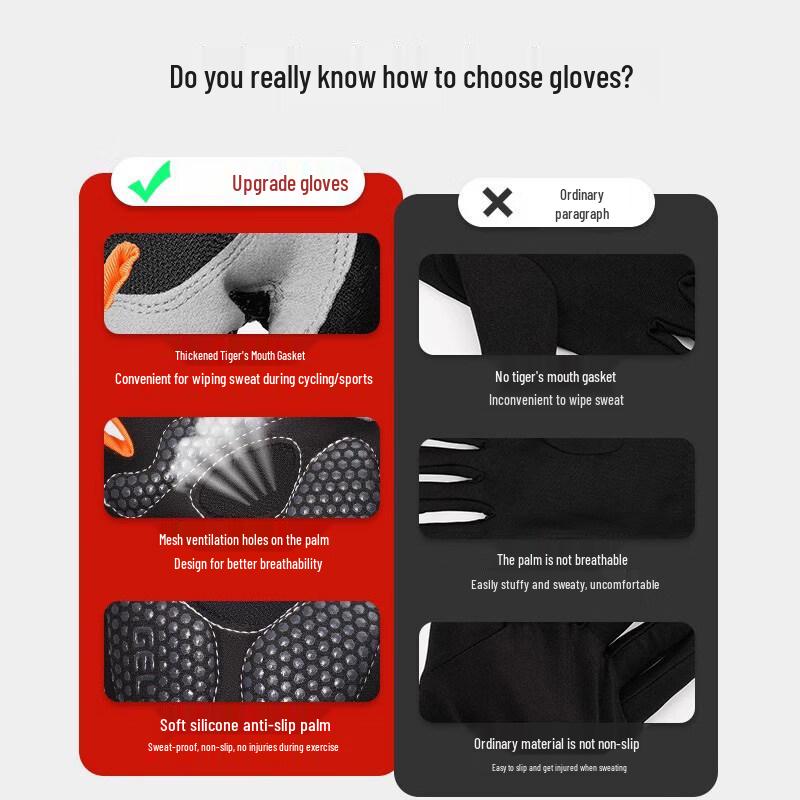 Lantuan Professional Anti-slip Fitness Gloves