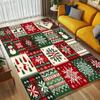 Christmas Living Room Nonslip Area Rug Soft Carpet For Bedroom Game Playroom Sofa Office Home Decor Doormat Christmas Gift C926982