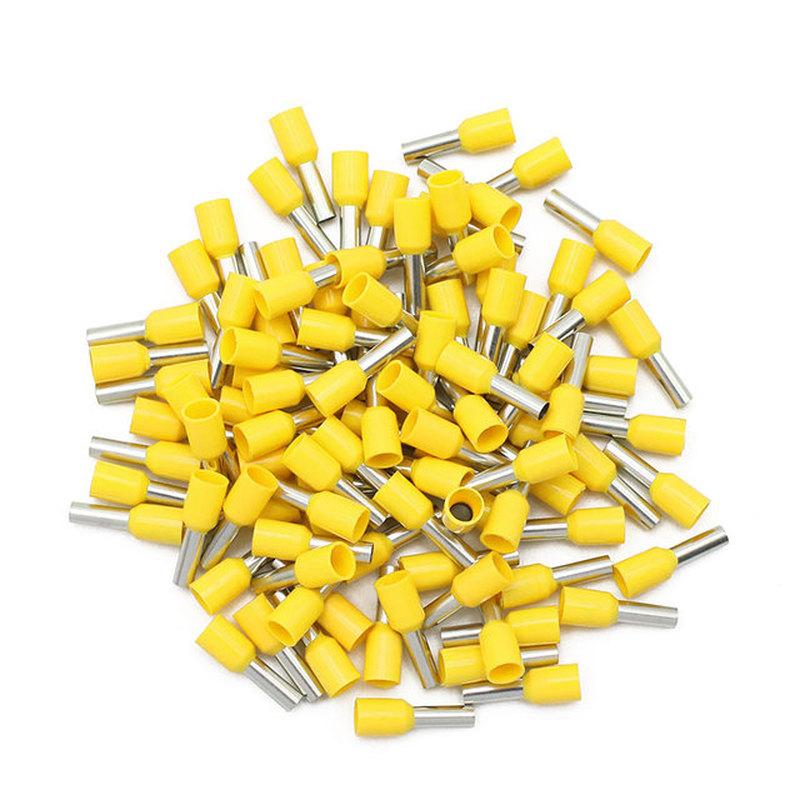 1000Pcs/Pack E0508 E7508 E1008 Insulated Ferrules Terminal Block Cord End Wire Connector Electrical Crimp Terminator