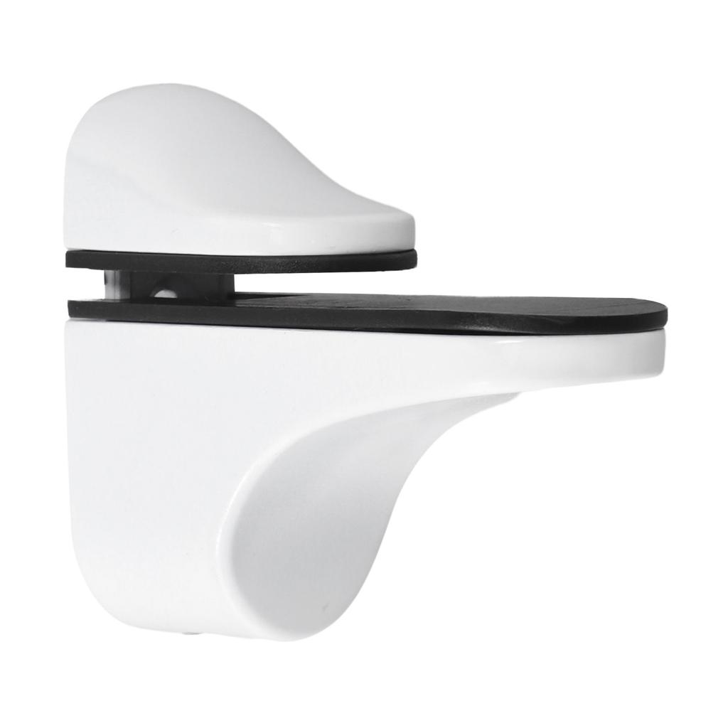 Glass Shelf Holder Clamps Adjustable Glass Shelf Bracket Polished Chrome Wall Wood Shelves Support Shelf Brackets Home Hardware