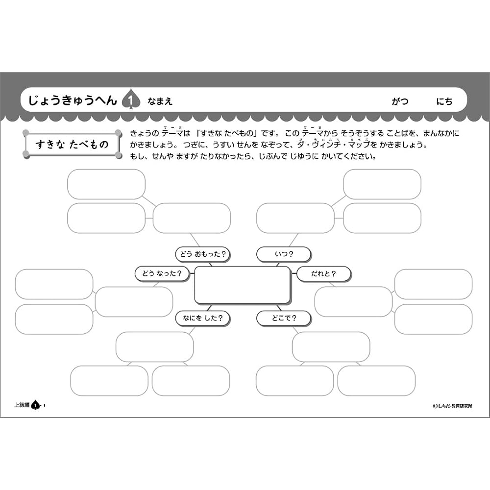 [Shichida Method Educational Materials: Shichida Right Brain Education] [Target Age: 4-10 years