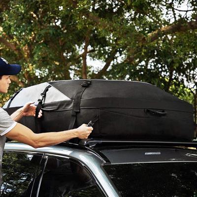 Waterdichte Auto Dakzak Stofdichte Auto Dakbagage Zonwerende Auto Opbergzak 600D Oxford Stof Outdoor SUV Opvouwbare Dakzak