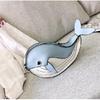 Cute Whale Design Pu Leather Fashion Female Flap Clutch Shoulder Bag Crossbody Mini Messenger Bag For Women Bolsa Drop Shipping