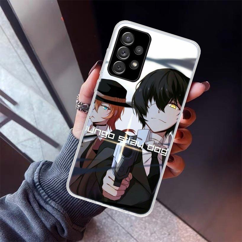 Anime Bungou Stray Dogs Phone Case For Samsung Galaxy A17 A57 A37 A16 A26 A36 A56 A15 A25 A35 A55 A14 A13 A54 A53 A34 A24 A33 A2