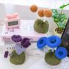 Süßes Pilz-Stofftier Pfifferling & Bambuspilz Kuscheltiere, Kawaii Wildpilz-Kollektion mit detaillierten Lamellen Weich